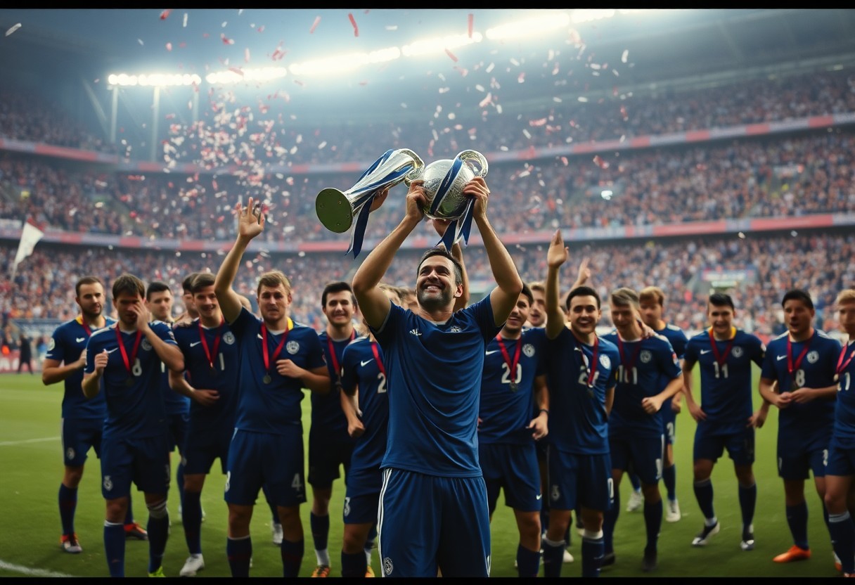 Francuska – Prvak Evrope u fudbalu godine – Trener, Igrači i Put do Trofeja