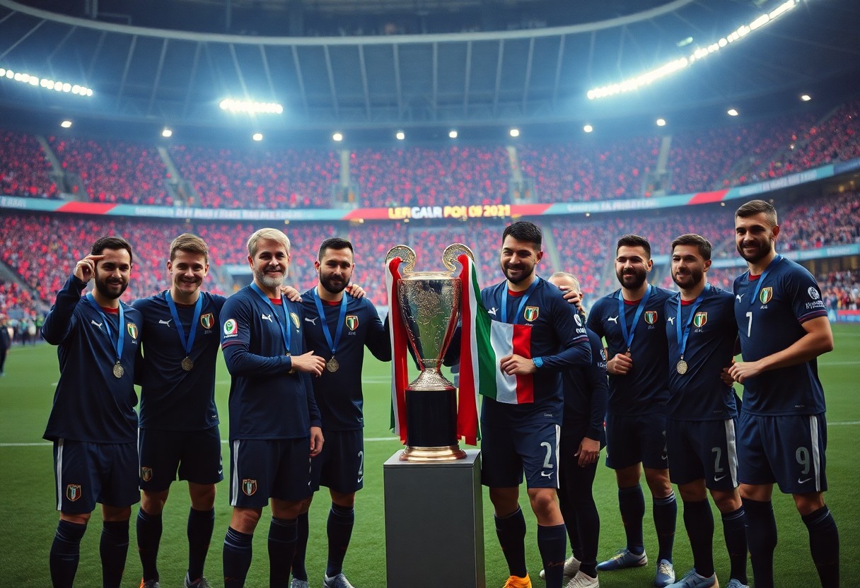 Italija – Prvak Evrope u fudbalu 2021 – Trener, Igrači i Put do Trofeja