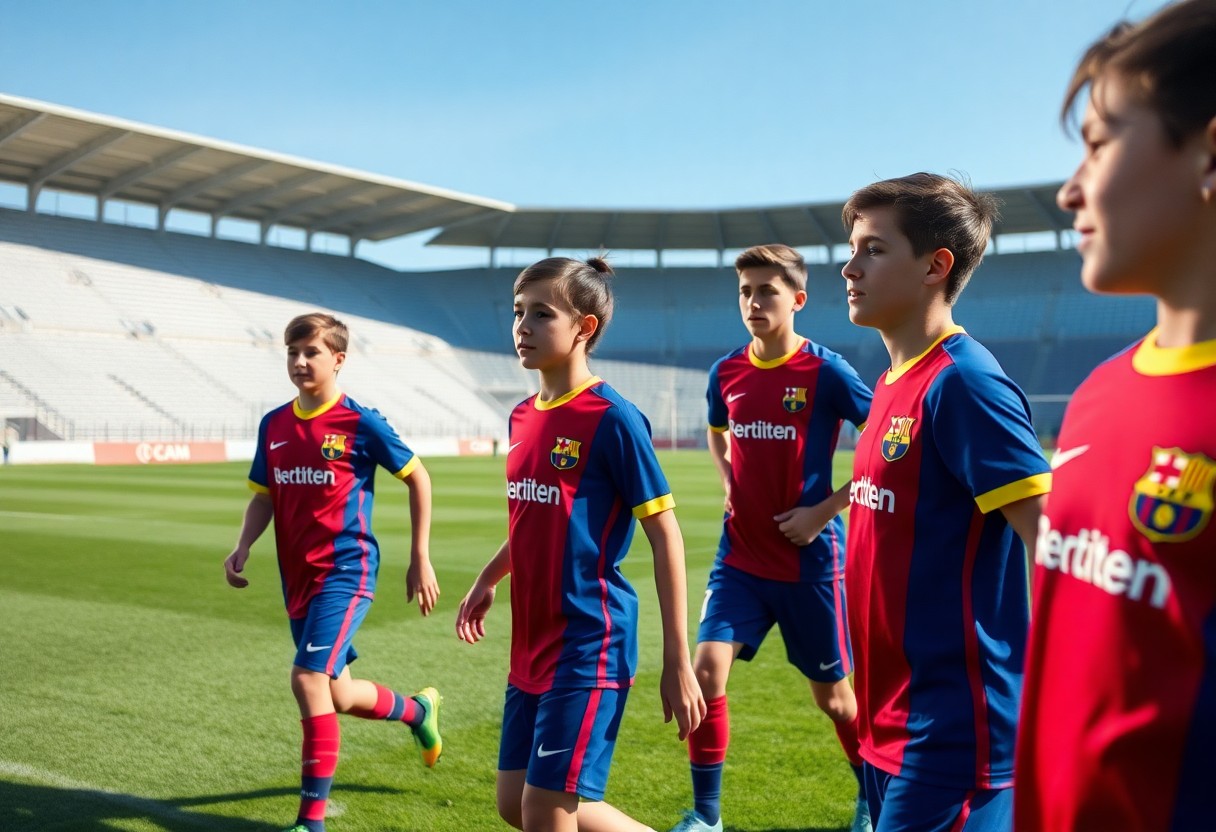 Kastilja – Fudbalska akademija Barselone